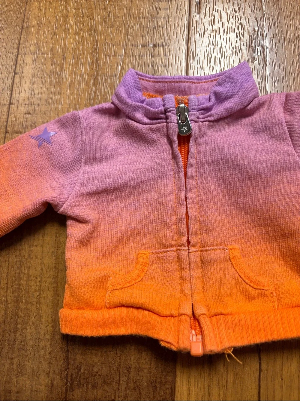 American Girl Three Piece Gymnastics Set-Leotard, Jacket And Pants EUC